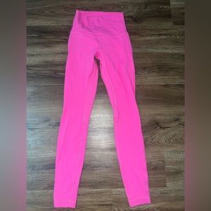 size 2 lululemon pink align pant